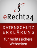 eRecht24 Datenschutzerklärung-Siegel